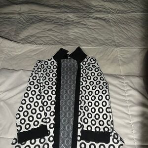 Joseph Ribkoff outer black and white